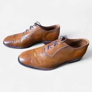Men's Allen Edmonds Cornwallis Dress Shoes Size 10.5 3E (Wide) - Walnut